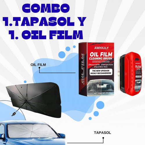 COMBO TAPASOL Y OIL FILM